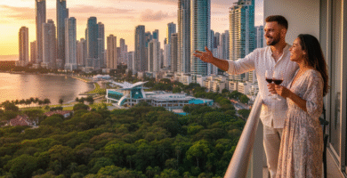 living in panama city